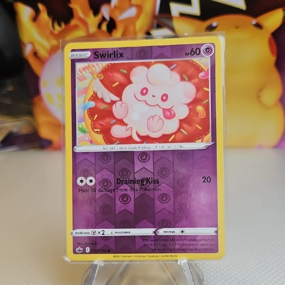 Swirlix 067/198 Pokémon TCG Reverse Holo Rare